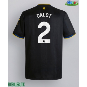 Manchester United Diogo Dalot #2 Tredje Tröja 2025-26 Kortärmad